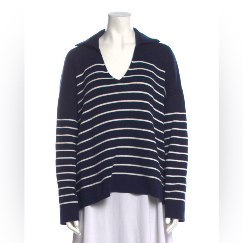 La Ligne striped v-neck sweater